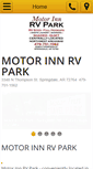 Mobile Screenshot of motorinnrv.com
