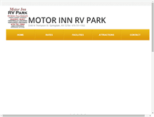 Tablet Screenshot of motorinnrv.com